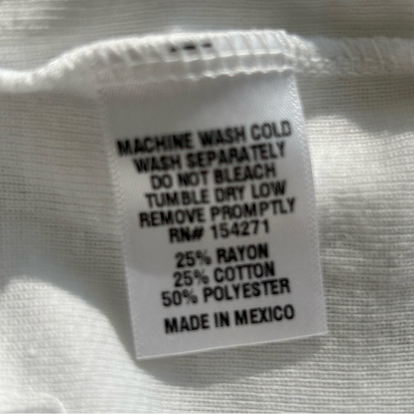 Recycled Karma Bad Donkey puff sleeves Women’s White Medium - Picture 10 of 13